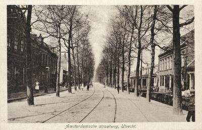 45 Gezicht in de Amsterdamsestraatweg te Utrecht.
